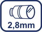 Fix-Objektiv 2,8mm